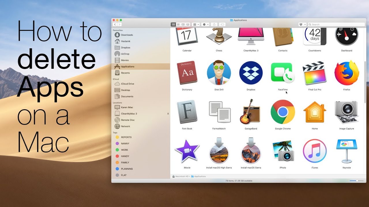 Undownload An App On Mac
